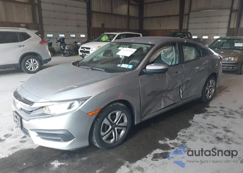 2018 Honda Civic Lx from USA, damaged, VIN 2HGFC2F57JH553744